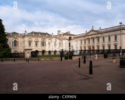 Partie de St Mary's Passage.King's Parade, Cambridge en Angleterre. Donnant sur la place du marché Banque D'Images