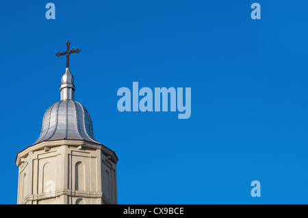 L'Église chrétienne orthodoxe de Roumanie Banque D'Images