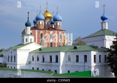 La cathédrale de la Dormition (1699), Ryazan Ryazan, Kremlin, Russie Banque D'Images