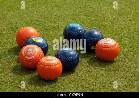 Jeux de boules de couleur Banque D'Images