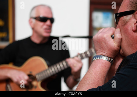 Festival Coleford Busking, Forest of Dean, Gloucestershire. ROYAUME-UNI Banque D'Images