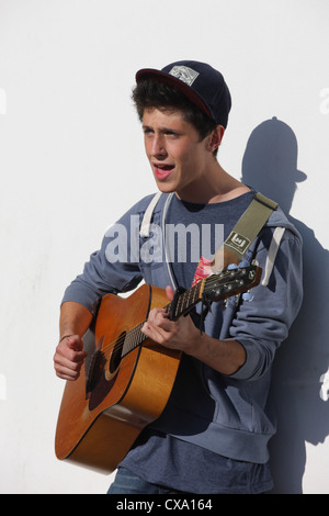 Festival Coleford Busking, Forest of Dean, Gloucestershire. ROYAUME-UNI Banque D'Images