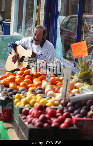 Festival Coleford Busking, Forest of Dean, Gloucestershire. ROYAUME-UNI Banque D'Images