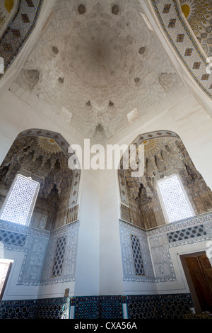 Dome, mausolée de Bibi Khanum, Samarkand, Ouzbékistan Banque D'Images