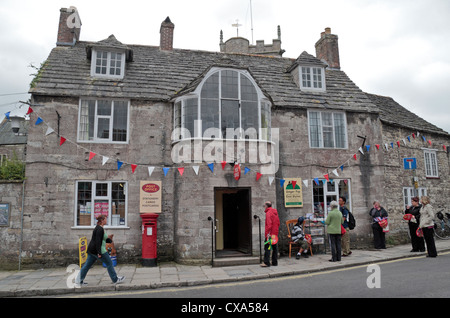 Le bureau de poste de Corfe Castle, Dorset, UK. Banque D'Images