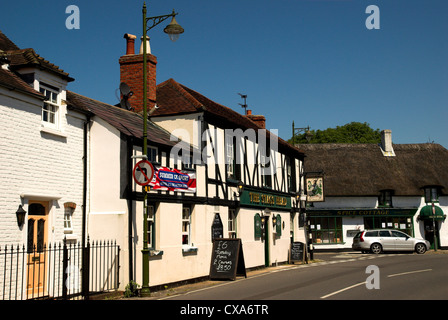 Les Stags Head Public House, Westbourne, Hampshire. Banque D'Images