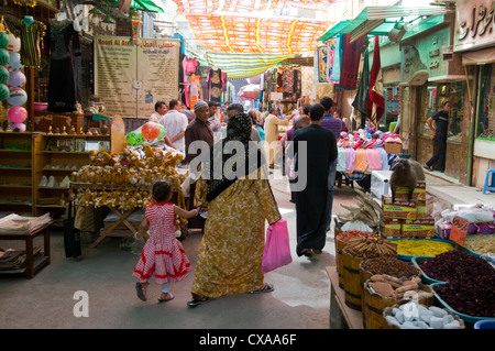 Marché Khan El Khalili Le Caire Egypte Banque D'Images