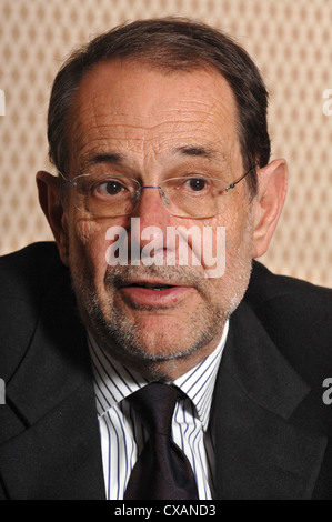 Javier Solana, chef de la politique étrangère de l'UE Banque D'Images