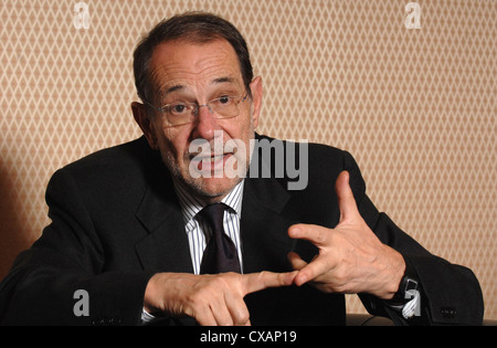 Javier Solana, chef de la politique étrangère de l'UE Banque D'Images