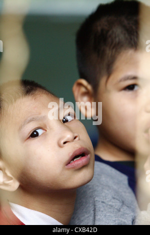 Vietnam, Centre pour enfants handicapés mentaux Banque D'Images