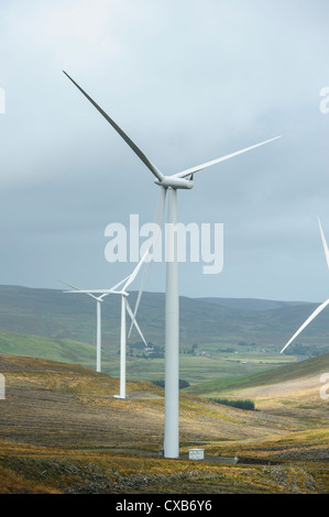 La turbine 152 Clyde Wind Farm in South Lanarkshire Banque D'Images