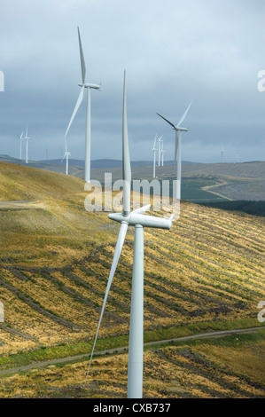 La turbine 152 Clyde Wind Farm in South Lanarkshire Banque D'Images