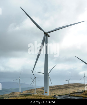 La turbine 152 Clyde Wind Farm in South Lanarkshire Banque D'Images