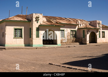 Elk198-2355, Iquique, Chili, Humbertstone ville minière abandonnée, office Banque D'Images