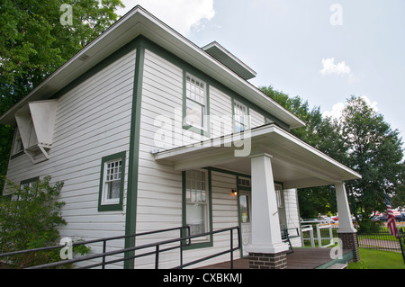 L'Arkansas, l'espoir, première maison d'enfance de William Jefferson Clinton, 42e président des États-Unis Banque D'Images