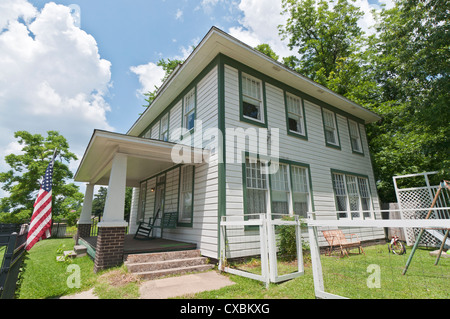 L'Arkansas, l'espoir, première maison d'enfance de William Jefferson Clinton, 42e président des États-Unis Banque D'Images