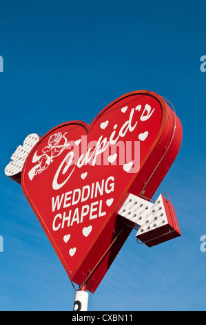 Cupid's Wedding Chapel, Las Vegas, Nevada, États-Unis d'Amérique, Amérique du Nord Banque D'Images