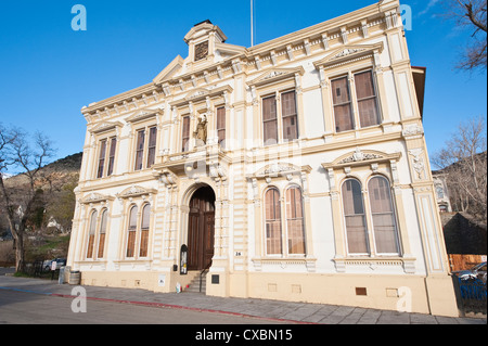 Histoire Historique County Courthouse datant de 1860, Virginia City, Nevada, États-Unis d'Amérique, Amérique du Nord Banque D'Images