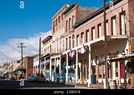 Le centre-ville historique de Virginia City, Nevada, États-Unis d'Amérique, Amérique du Nord Banque D'Images