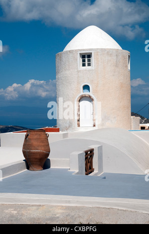 Imerovigli, Santorini, Grèce Banque D'Images