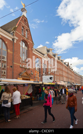 Albert-Cuyp-marché - Amsterdam, Pays-Bas, Europe Banque D'Images