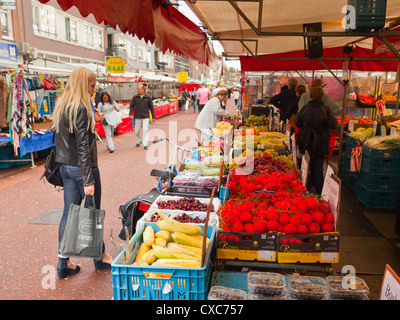 Albert-Cuyp-marché - Amsterdam, Pays-Bas, Europe Banque D'Images