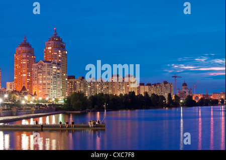 Obolon, Kiev, Ukraine, l'Europe Banque D'Images