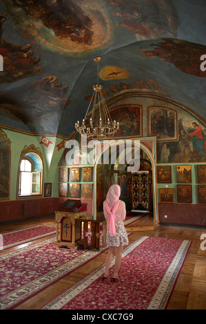 Vydubychi Monastery, Kiev, Ukraine, l'Europe Banque D'Images