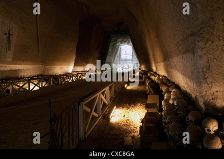 La Fontanelle cimetière dans le quartier Sanita, Naples, Campanie, Italie, Europe Banque D'Images