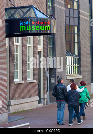 Amsterdam : Joods Historisch Museum (musée historique juif) - Amsterdam, Pays-Bas, Europe Banque D'Images