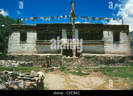 Sani Gompa vallée du Zanskar Ladakh Inde Banque D'Images