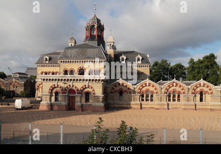 L'Abbaye d'origine moulins de pompage Abbey Lane, Londres E15. Il a été conçu par l'ingénieur Joseph Bazalgette. Banque D'Images