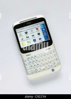 Smartphone HTC CHACHA Banque D'Images