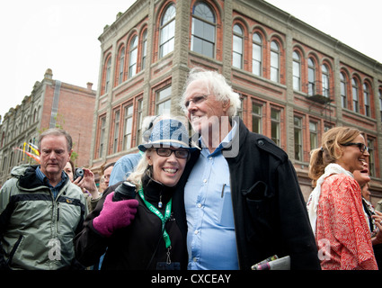 L'invité prestige spécial pour la 13e édition du Festival du Film de Port Townsend a été l'acteur Bruce Dern. Banque D'Images