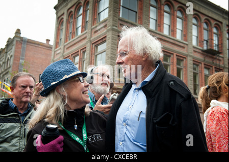 L'invité prestige spécial pour la 13e édition du Festival du Film de Port Townsend a été l'acteur Bruce Dern. Banque D'Images