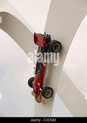 Voitures de course Lotus affichée à la Goodwood Festival of Speed England UK 2012 Banque D'Images