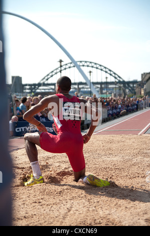 Go & NI v USA, grande ville du nord, Jeux Newcastle Gateshead, 15 Septembre 2012 Banque D'Images