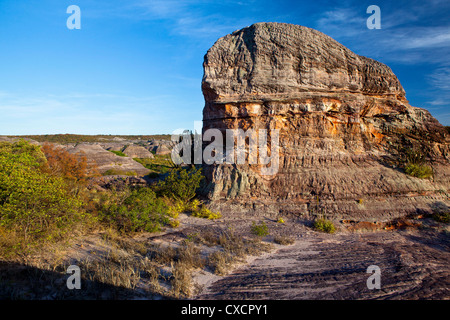Arco do Chaves, Parque Nacional da Serra da Capivara, ( Capivara Mountains National Park ) Piaui, état du Nord-Est du Brésil. Banque D'Images