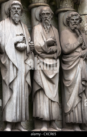 Close up detail de Saint Finbarre's Cathedral à Cork. Banque D'Images