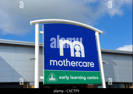 Mothercare Early Learning Centre logo boutique sign uk Banque D'Images