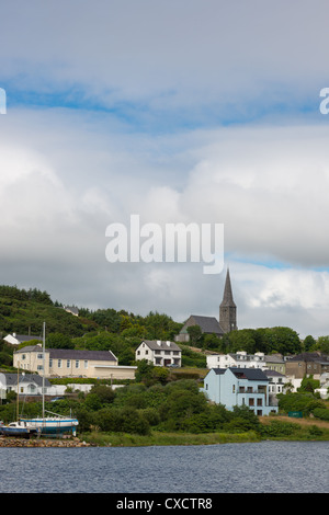 Clifden dans le comté de Galway, en République d'Irlande. Banque D'Images