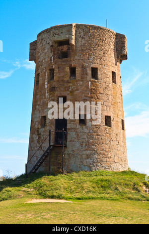 L'île de Jersey Tour côtière Fortifications chez le HOCQ Michaël, Channel Islands, Royaume-Uni Banque D'Images