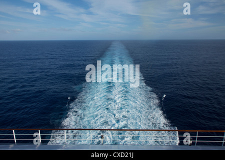 Bateau de croisière, Bahamas, Antilles, Caraïbes, Amérique Centrale Banque D'Images