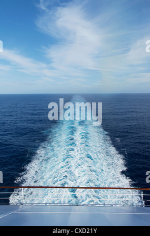 Bateau de croisière, Bahamas, Antilles, Caraïbes, Amérique Centrale Banque D'Images