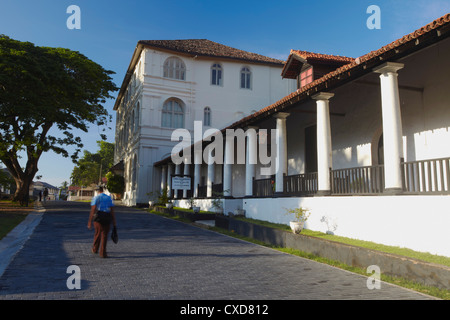 Musée national et hôtel Amangalla, Galle, Site du patrimoine mondial de l'UNESCO, Province du Sud, Sri Lanka, Asie Banque D'Images