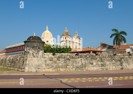 Ville fortifiée de Carthagène, Colombie Banque D'Images