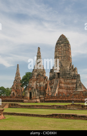 Wat Wattanaram, Ayutthaya, Thaïlande Banque D'Images