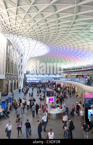 Hall de l'Ouest - Kings Cross Station - Londres Banque D'Images