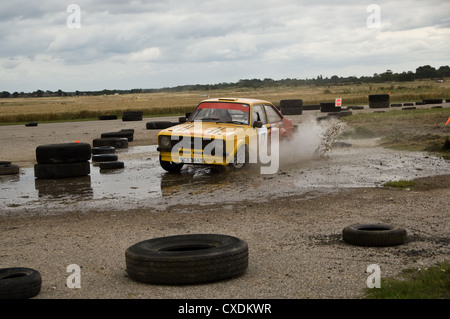 Ford Escort Rally Car Banque D'Images