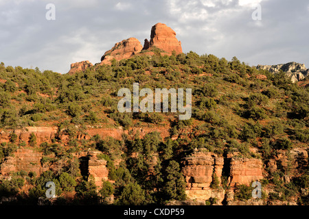 Les formations de roches rouges de Sedona, Arizona Banque D'Images